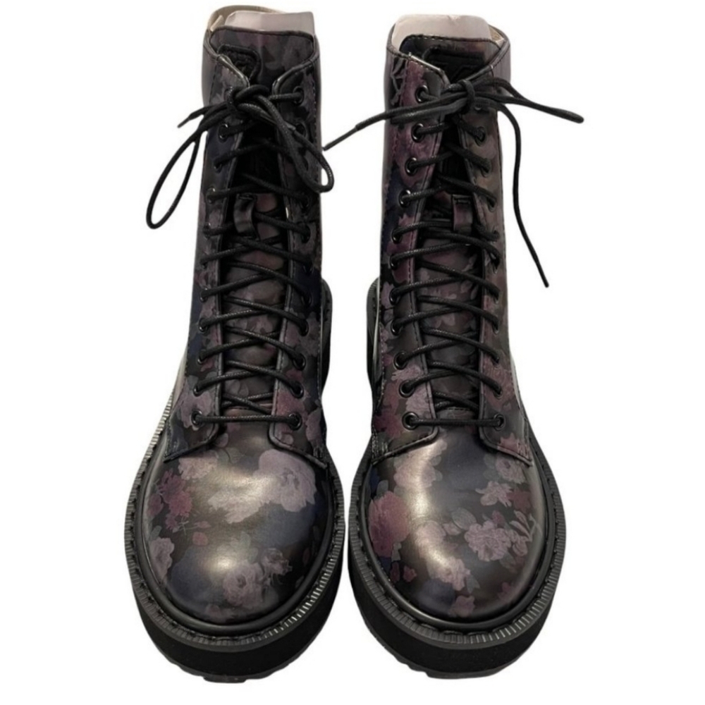 Kendall & Kylie Floral Combat Boots Women's Size 6.5 NWT - NIB - Picture 5 of 11
